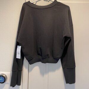 NEW Spiritual Gangster Malia Wide Sleeve Crew
